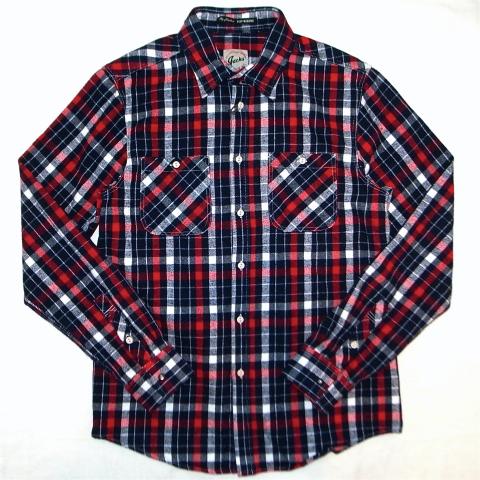 Just A Cheap Shirt Navy  Red  White