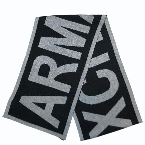 Armani Exchange Muffler ARMANI EXCHANGE Black  Gray