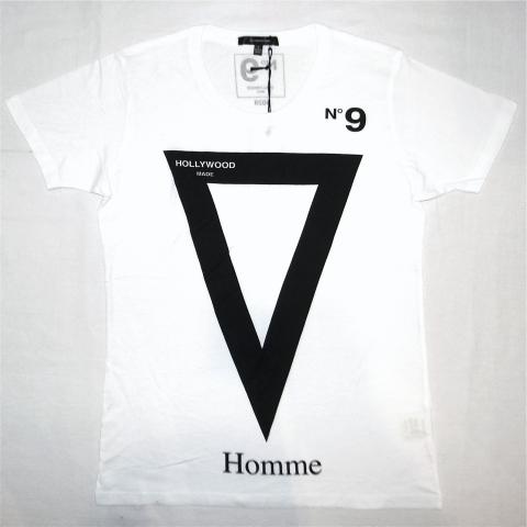 Hollywood Made T-shirts Mr.Triangle White