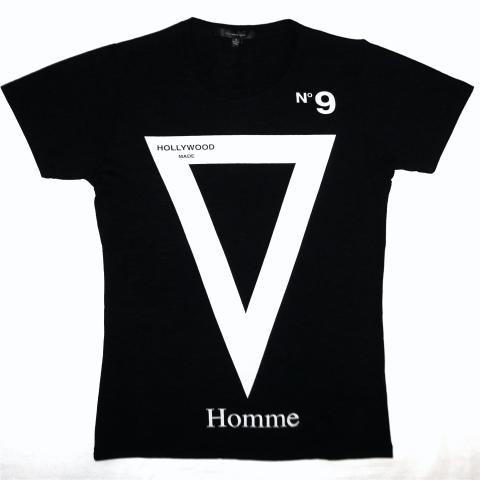 Hollywood Made T-shirts Mr.Triangle Black