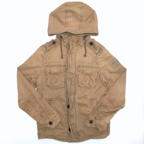 Abercrombie & Fitch Military Jacket Beige