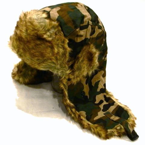 Cotton Pilot Cap Camouflage No.4