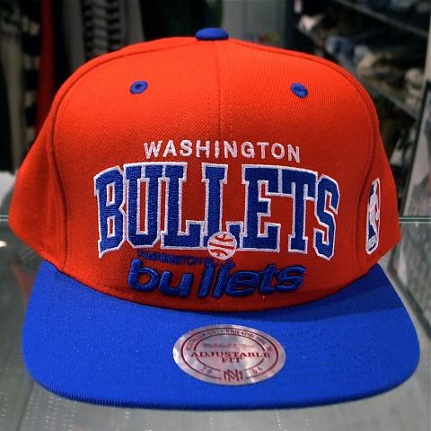 Mitchell & Ness NBA Adjuster Cap Washington Bullets