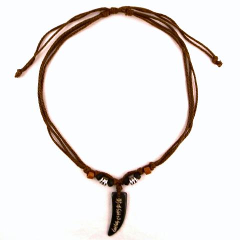 Native Necklaces Black  Brown