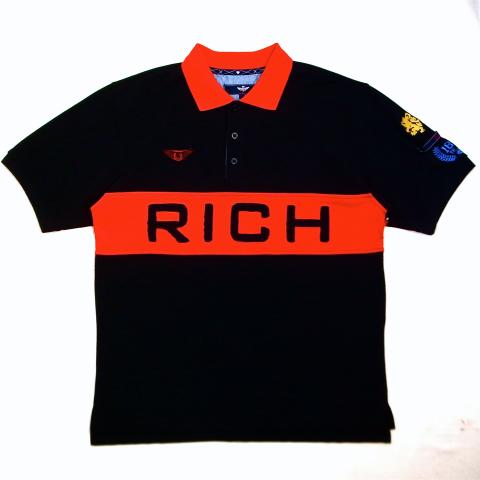 Rich Yung Poloshirts Black  Red