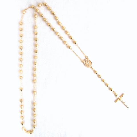 Gold Rosary Chain No.19 Middle