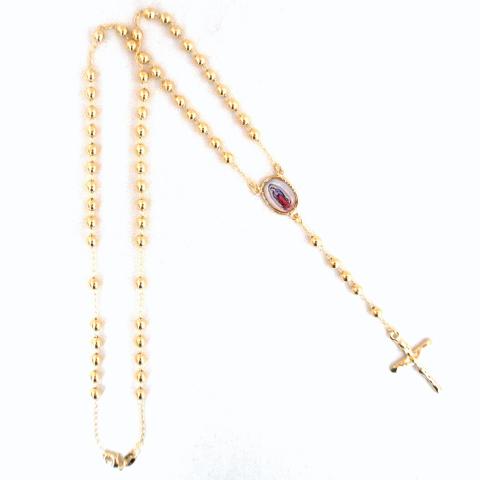 Gold Rosary Chain No.24 Middle