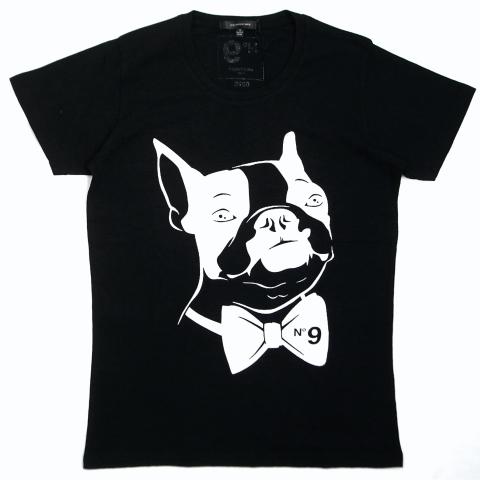 Hollywood Made T-shirts Mr.Gentle Dog Black