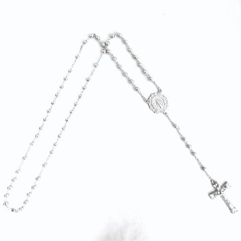 Silver Rosary Chain No.28 Middle