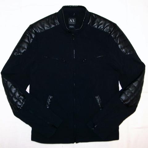 Armani Exchange Single Raiders Jacket Black