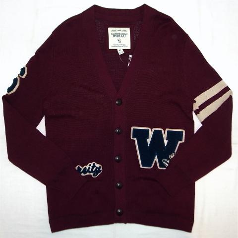 WHO.A.U Cardigan Burgundy