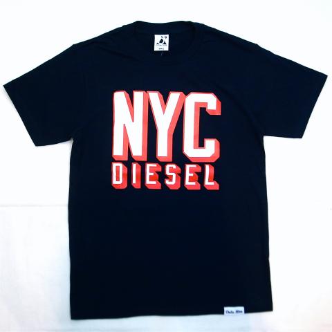 Delta Nine T-shirts NYC Diesel Navy