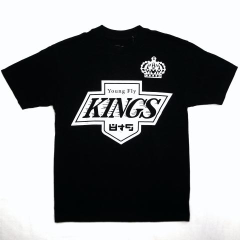 8&9 T-shirts Young Fly Kings Black