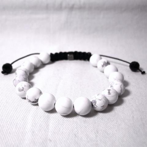 Stone Bracelet White Marble No.53