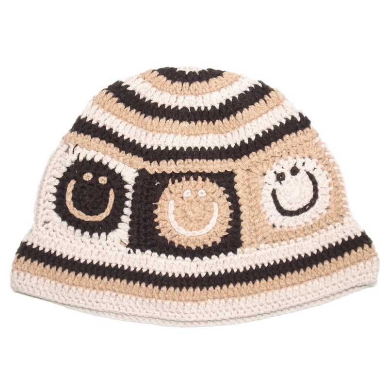 ☆韓国の人気☆【THE GREATEST】☆Crochet Bucke.t☆ハット☆ Theater code 帽子 ハット crochet hat/クロシェ編みハット