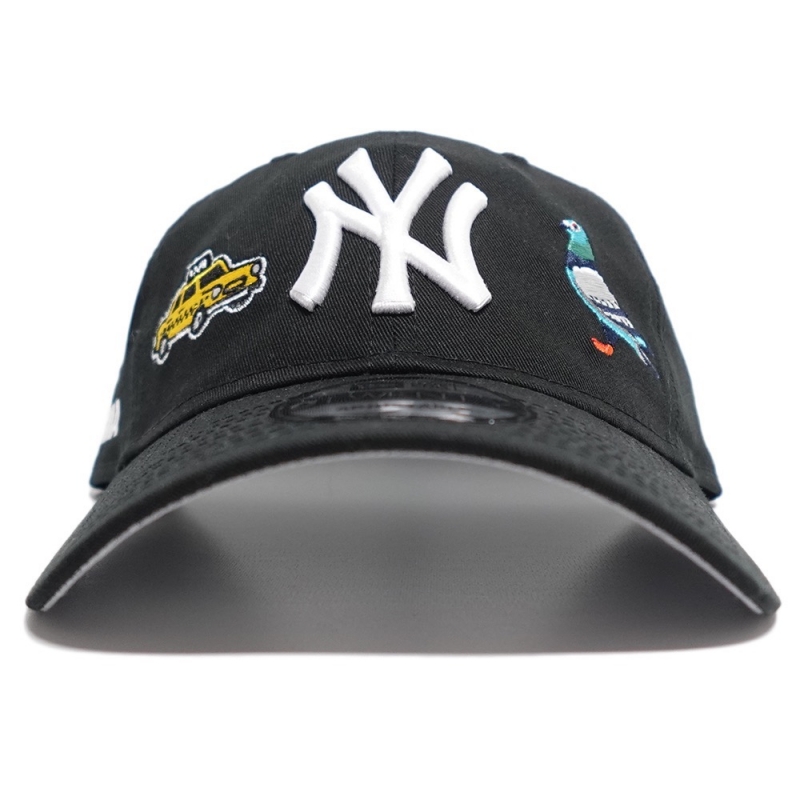 AIME LEON DORE エメレオンドレ 6パネルキャップ 黒 完売品 Aime Leon Dore x New Era、MoMA x New Eraの6パネルキャップをアップ