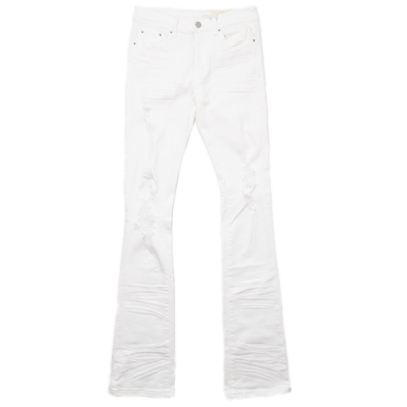 PURPLE BRAND ホワイトデニムパンツ Purple Brand, Ksubi, mnmlの 