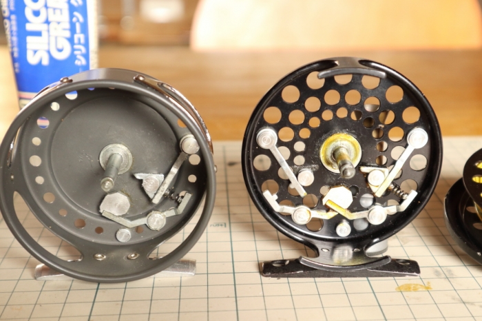 マーチンフライリール2台セット 63　&　M6-3 マーチンフライリール2台セット 63 & M6-3 マーチンフライリール