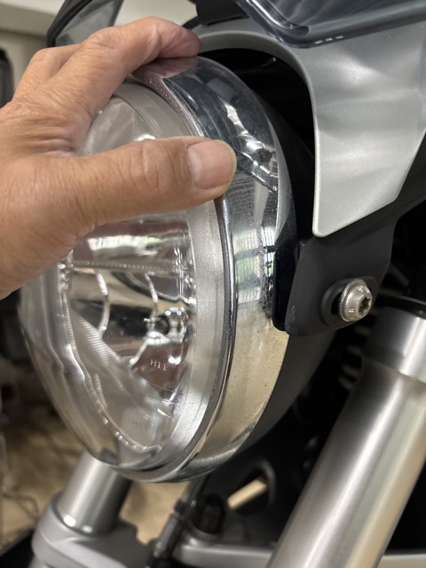R1200Rクラシック 車検整備⑥ 光軸調整 | たっちゃんの暴走日記