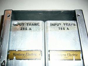 WE 285A Input Transformers For MC Cartridge | WEC5 新着商品＆日記