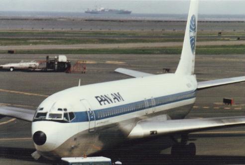 PAN AM パンナム 1970年代 ヴィンテージ 世界時計／非売品 エア