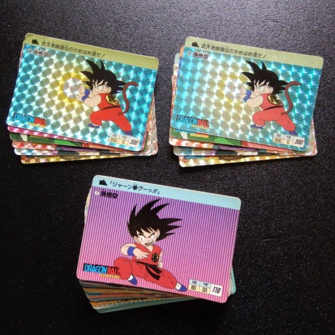 ドラゴンボールカードアマダまとめ売り 希少昭和レトロ ドラゴンボールZ アマダ ミニカード 19枚セット