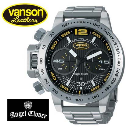 vanson x Angel Clover クォーツ腕時計 限定050/300 数量限定！VANSON×Angel Cloverコラボウォッチ | レグルスNEWSと