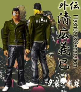 河内鉄生 久能龍信 二体 河内鉄生 久能龍信 二体 クローズ&worst