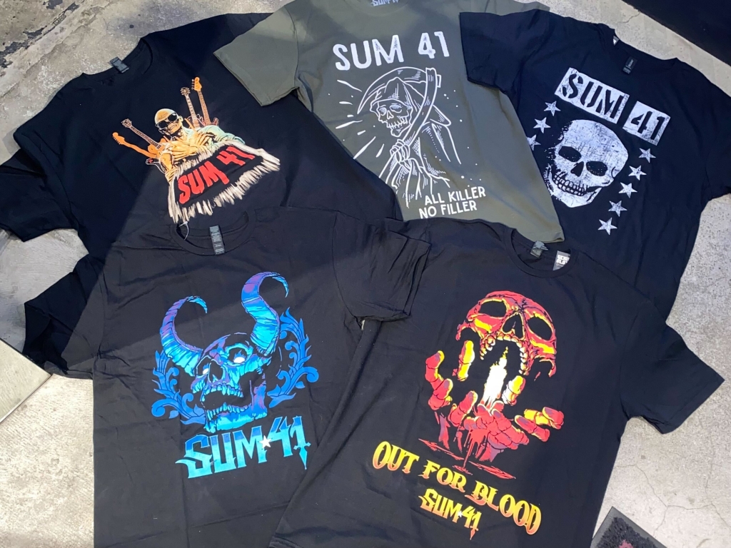 BRING ME THE HORIZON、RED HOT CHILI PEPPERS、SUM41、POLYPHIAなどパンスプ、サマソニ、FOX_FESTにて来日予定アーティスト・バンドマーチがGEKIROCK CLOTHINGに続々入荷！