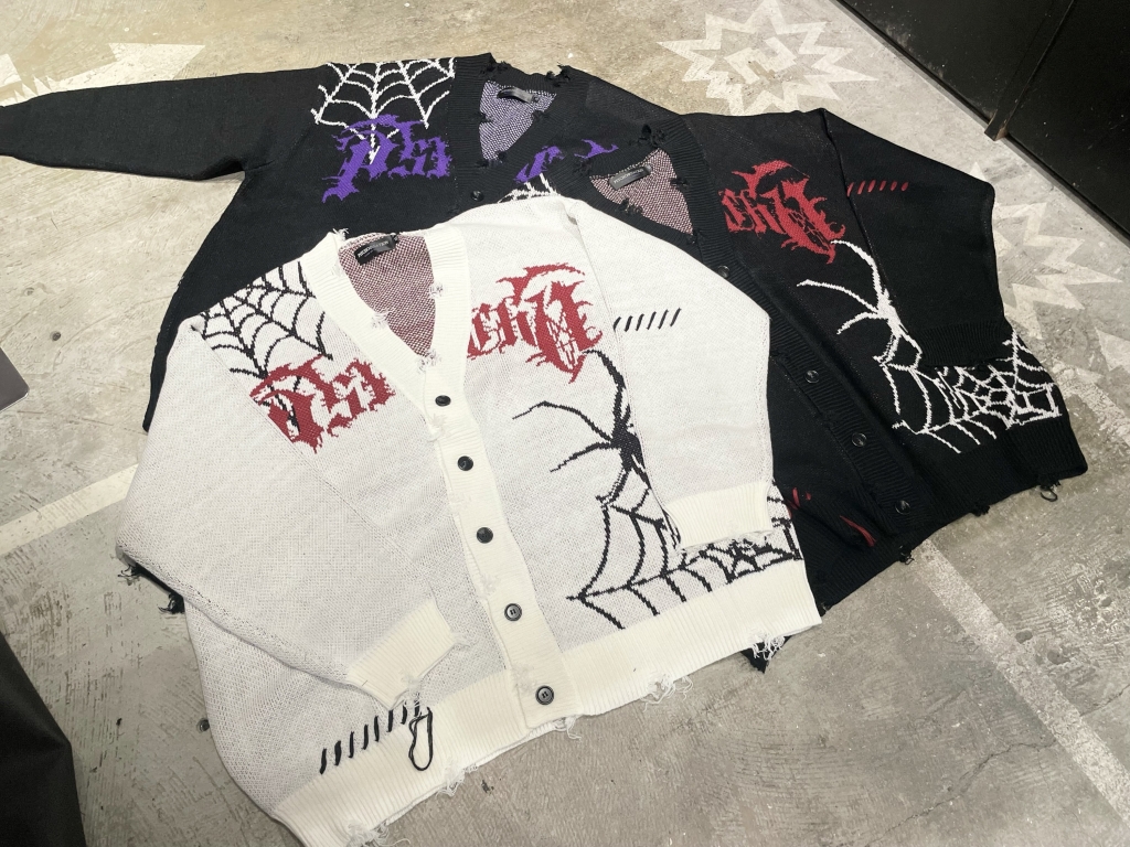 PSYCHO NATION(サイコネーション) スパイダー ニット