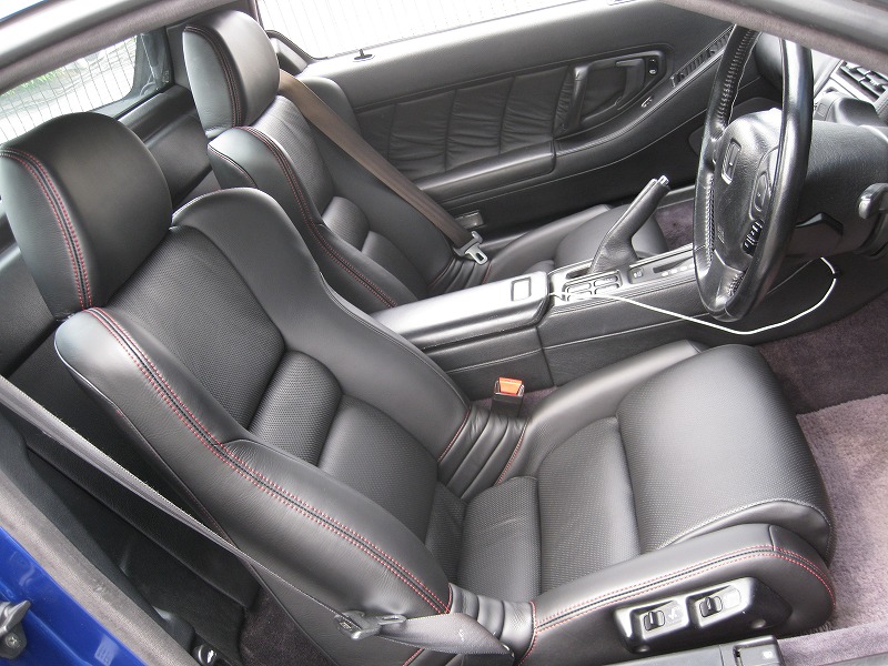 NSX　初期型クーペ用　　A-092　本革黒シート　左右　中古品