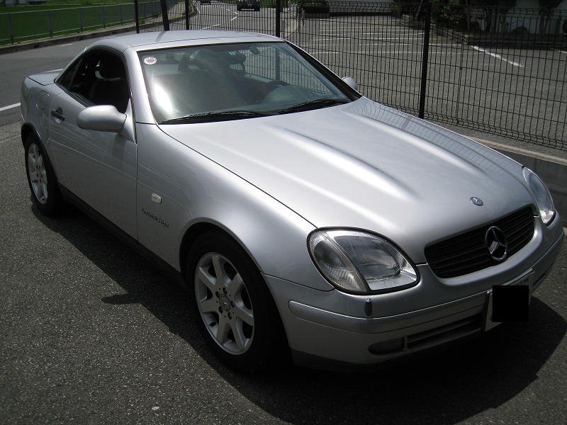 メルセデスベンツ　　SLK230   1996  黒シート メルセデスベンツ SLK230 1996 黒シート メルセデスベンツ