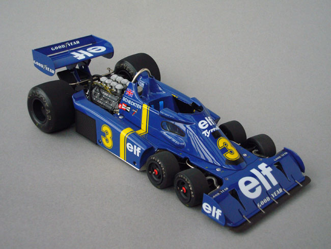 プラモデル】タミヤ 1/12タイレルP-34シックスホイーラー 製作記