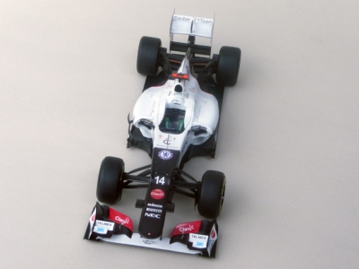 フジミ 1/20 ザウバーC31 スペインGP完成 | ブログ川原模型資料館