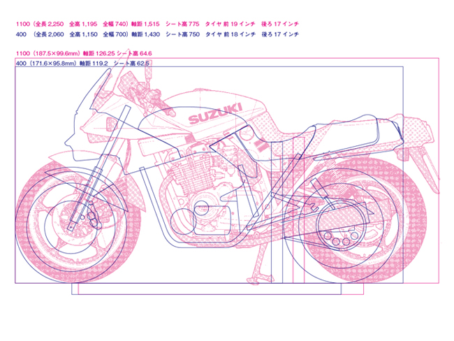 13年5月06日 スズキGSX400S刀制作開始 | ブログ川原模型資料館