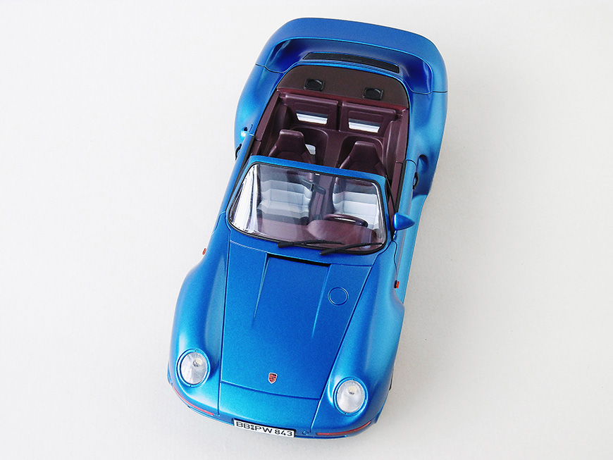PORSCHE 959 Full Display Kits 1/24 Plastic Model Kit Silver
