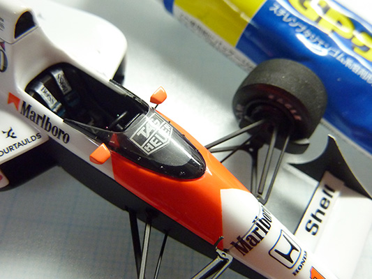 タメオ 1/43 マクラーレンMP4/5 製作記 2 | ブログ川原模型資料館