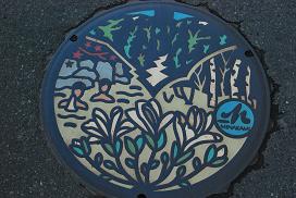 manhole in Minakami