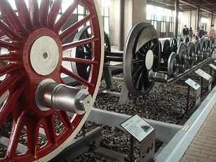 the railmuseum in Saitama