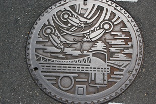 manhole in takamatsu