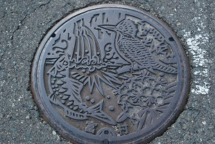 manhole in matsue