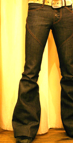 ベルボトム専門店DEE DEE ベルボトムデニム サイズ35 インディー