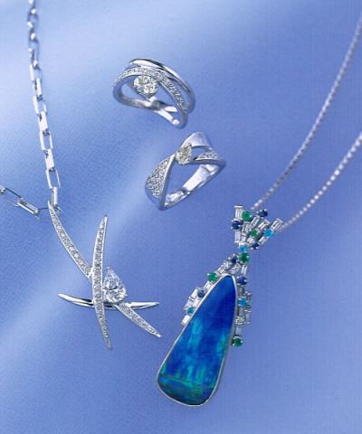 ◆新品仕上◆翁淳・作　タンザナイト　サファイア　ダイヤモンド　PT900リング　CGL鑑別書　ジュエリー　CK-027 ◇新品仕上◇翁淳・作 タンザナイト サファイア ダイヤモンド PT900