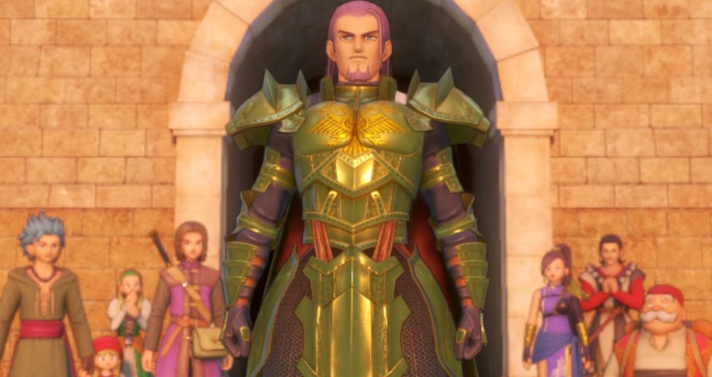 ドラゴンクエスト11S デルカダール城で幻影のホメロスをグレイグさん1