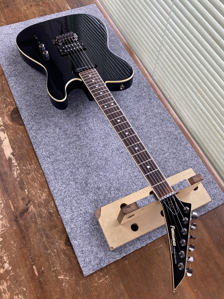 □FERNANDES TEJ-95S ブリッジやローラーナットの交換など | ギター □FERNANDES TEJ-95S ブリッジやローラーナットの交換など | ギター