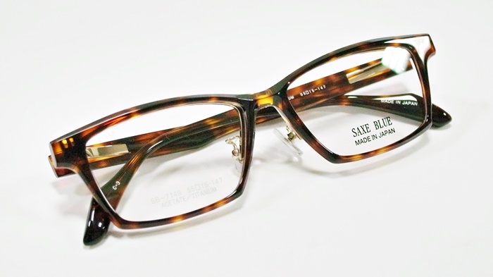 跳ね上げフレーム”SAXE BLUE SB-7149”】 | HAYASHI-MEGANE BLOG(2)