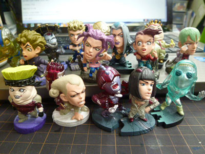 ジョジョの奇妙な冒険　キャラヒーローズ Amazon.co.jp: ミニフィギュアコレクションEX (キャラヒーローズ
