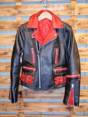 NEON LEATHER GARMENT ネオンレザー 666 パンク革ジャン