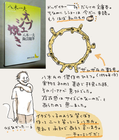 オブジェ焼き」八木一夫陶芸随筆 | 陶工房 美土里の洞 通信