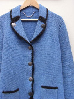 HOFER チロリアンジャケット　ブルー 中村アーカイブ】秋冬版がスタート！「HOFERのチロリアンジャケット